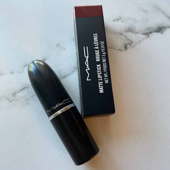 Mac Lipstick Marrakesh NEW Matte Lipstick Red Copper Tone NIB Mac Cosmetics - Picture 7 of 12